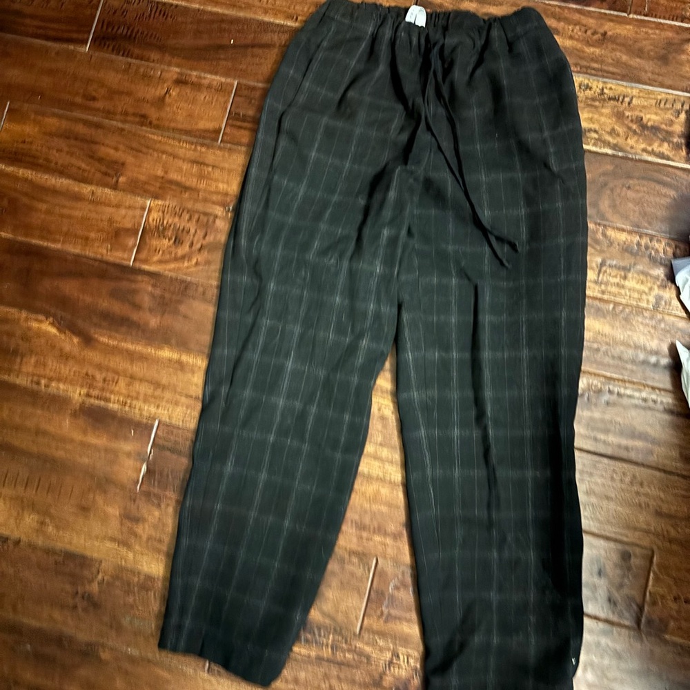 Babaton Black Sweatpants Relaxed Fit Joggers
